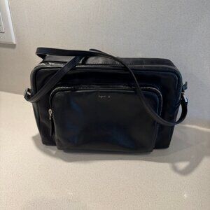 Agnes B shoulder bag camera leather bag preowned